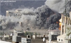 حمله جنگنده ها عربستان سعودی به شمال یمن 