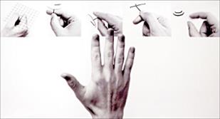 دستان و انگشتان شما به اینترفیس تبدیل می‌شود