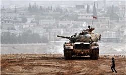 ارتش ترکیه: بمباران ۱۴۱ هدف داعش و هلاکت ۶۸ تروریست در شهر الباب