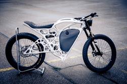 اولین و سبک ترین موتور سیکلت جهان که به صورت سه بعدی تولید شده است+تصاویر