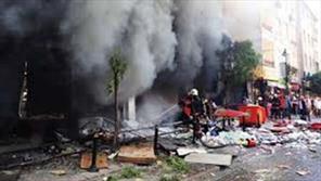 ۱۲ نیروی امنیتی و نظامی ترکیه در انفجار بمب زخمی شدند