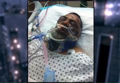 ضرب و شتم یک مسلمان در مقابل مسجدی در نیویورک + عکس
