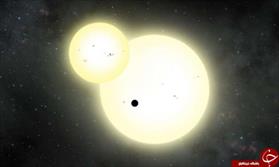 کشف سیاره‌ای غول پیکر با ۲ خورشید