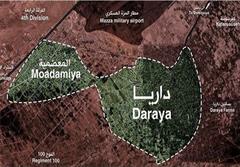ارتش سوریه ۴۲ مجموعه مسکونی را در حومه دمشق آزاد کرد