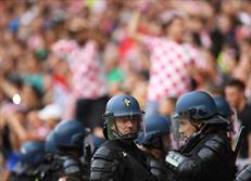 خنثی شدن برنامه آشوبگران کروات در بازی با اسپانیا