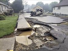 اوباما شهرهای سیل‌زده ویرجینیای غربی را «فاجعه‌زده» اعلام کرد