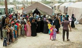 صلیب سرخ: ۱۰ میلیون تن در عراق و سوریه آواره شده‌اند