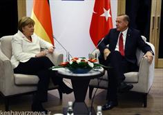 رجب طیب اردوغان و آنگلا مرکل در حاشیه نشست ناتو دیدار کردند