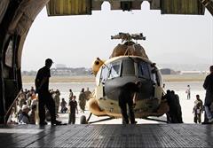 کمک بالگردهای نظامی روسیه به عراق