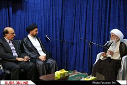 دیدارهای رئیس مجلس اعلای اسلامی عراق با مراجع تقلید و علما در قم