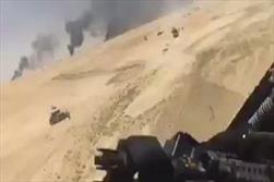 داعش ۵ چاه نفتی را در جنوب موصل آتش زد