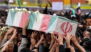 پیکر پاک مرزبان شهید «سید حسین طاهریان» در کاشمر به خاک سپرده شد