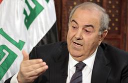 ایاد علاوی:مسأله کنونی عراق برکناری نخست وزیر نیست