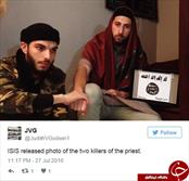 افشای هویت دو داعشی که سر کشیش فرانسوی را بریدند+ تصاویر