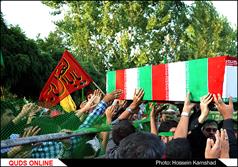 تدفین پیکر دو شهید گمنام در مشهد