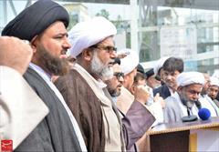 تصاویر/ حضور باشکوه شیعیان پاکستان در مراسم سید حسین الحسینی