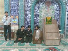 استقبال نمازگزاران مسجد امام رضا(ع) بانقلان از خادمان حرم رضوی