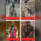 شهادت ۴ رزمنده حزب الله در حلب سوریه + عکس