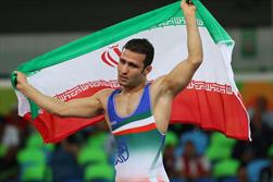 برنز المپیک بر گردن حسن رحیمی