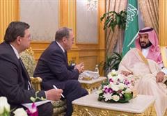 دیدار نماینده ویژه روسیه با شاهزاده سعودی