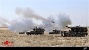 ارتش ترکیه ۴۰ خمپاره به سمت مواضع داعش در سوریه شلیک کرد