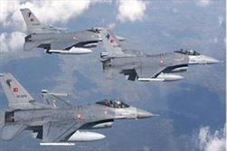 بمباران ۶۳ مواضع داعش در جرابلس توسط جنگنده های ترکیه