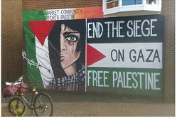 بریتانیا هم به جمع متنفرین از صهیونیسم پیوست/اهتراز پرچم فلسطین وهمدردی با مردمش در اسکاتلند+عکس