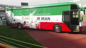 رونمایی از اتوبوس جدید تیم ملی فوتبال ایران + عکس