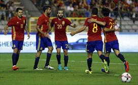 نخستین پیروزی اسپانیا با مربی جدید