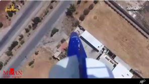 هواپیمای بدون سرنشین گروهک تروریستی جندالاقصی بر فراز آسمان سوریه + تصاویر
