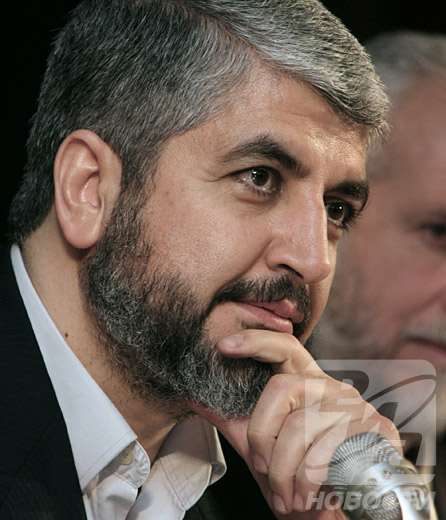 حمایت جانانه خالد مشعل از احمدی نژاد