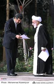  پیام آیة الله جنتی به احمدی نژاد درباره مشایی