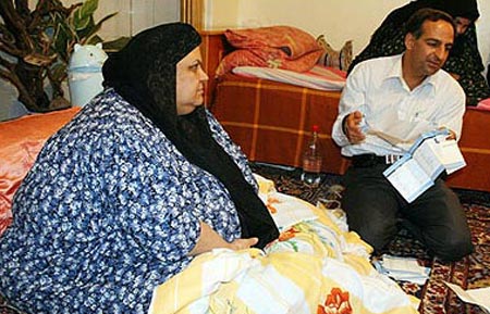 چاق‌ ترین زن ایران +عکس