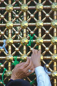 ماجرای دختر فلج و نابینا که پشت پنجره فولاد امام رضا(ع) شفا پیدا کرد