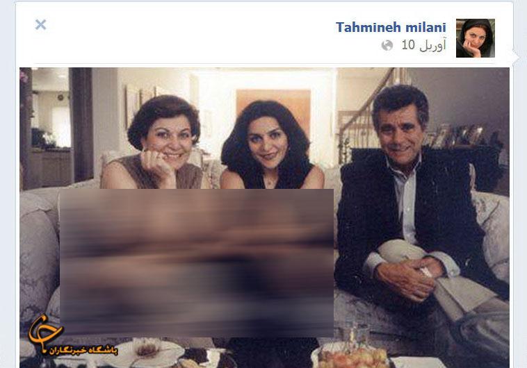 تهمینه میلانی هم عریانی اش را به نمایش گذاشت+ سندو عکس