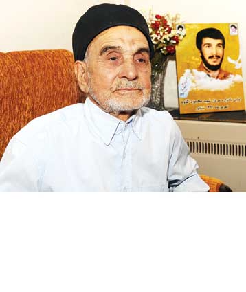 پدر سرلشکر شهید محمود کاوه هم آسمانی شد
