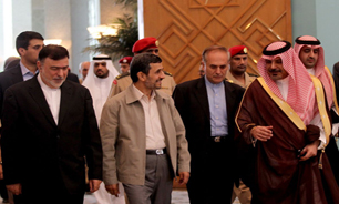 استقبال ویژه ملک عبدالله از احمدی نژاد