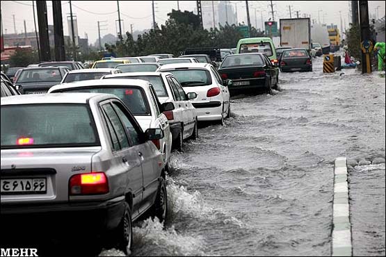 احتمال آبگرفتگی معابر و سیلابی شدن رودخانه ها در البرز وجود دارد