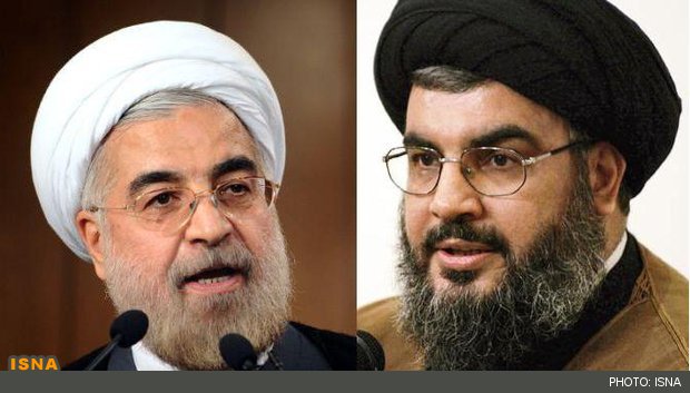 پیام تبریک سید حسن نصر‌الله به حسن روحانی