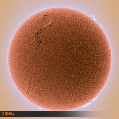 تصویری خارق‌العاده از چهره واقعی خورشید
