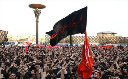 اجتماع مدافعان حرم در تهران/ طنین شعار مرگ بر اسرائیل