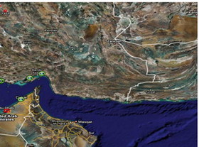 انفجار کشتی اسراییلی در دریای عمان
