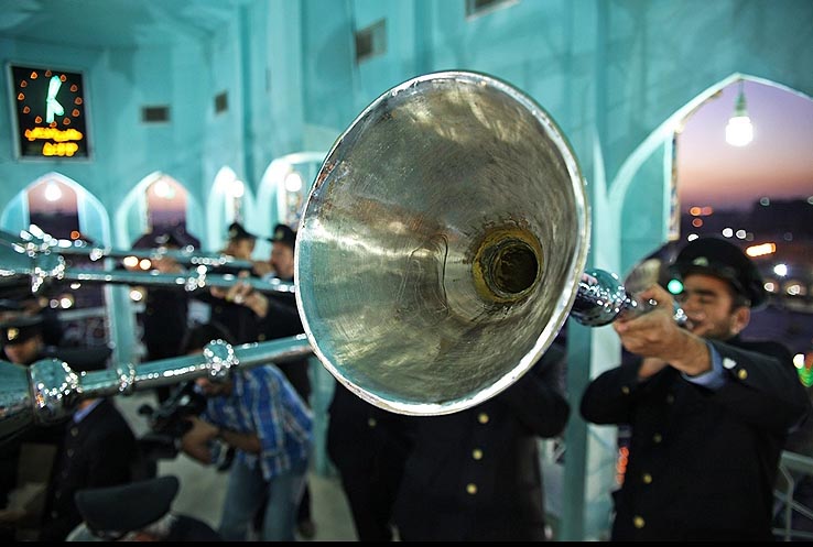 تاریخچه نقاره زنی درحرم امام رضا علیه السلام+عکس