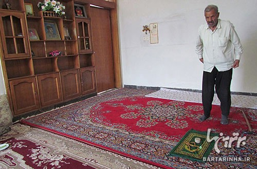 راز طول عمر پیرترین مرد ایران + عکس