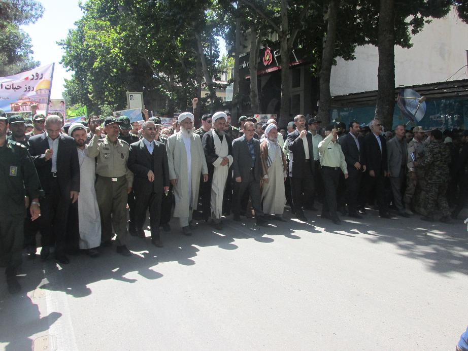 گزارش تصویری روز قدس در بجنورد
