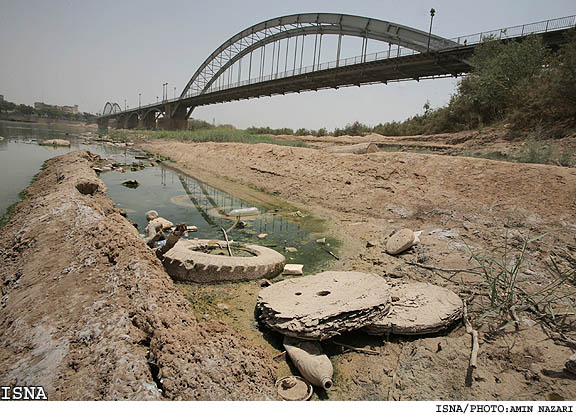 کارون نه خشک شده و نه خشک می‌شود!!!+عکس