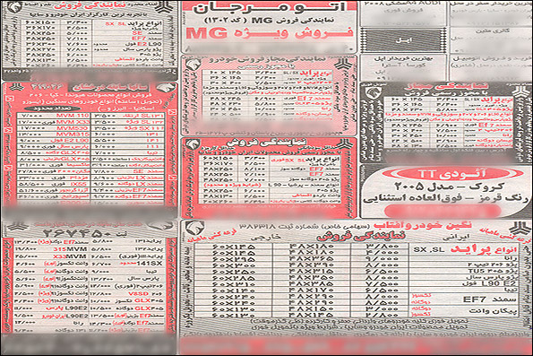 بازگشت لیزینگ‌های خودرو به آگهی‌ها/ فروش قسطی خودرو ارزان‌تر از بازار!