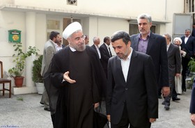 پیش بینی احمدی نژاد درباره روحانی