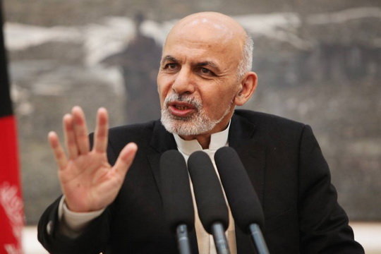 اشرف غنی: جامعه جهانی افغانستان را از صلح محروم کرده است

