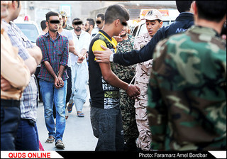 ۱۲۴ معتاد متجاهر از حاشیه شهر مشهد جمع آوری شدند